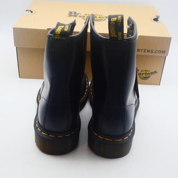 NEW Dr. Martens Men\'s 5 1460 Smooth Black Leather Boots Original Combat main image 7